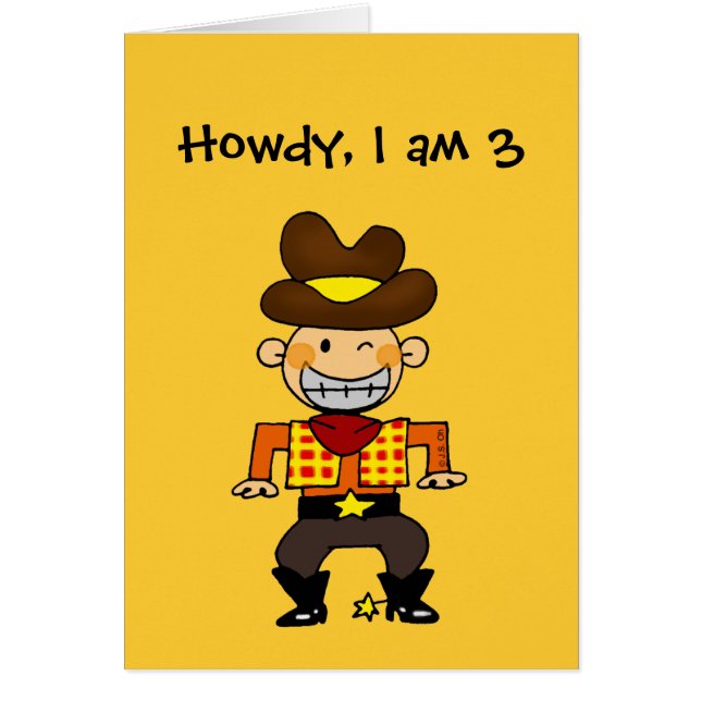Howdy, soy 3 (Frente)