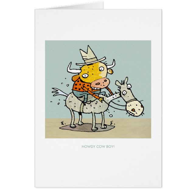 ¡Howdy vaquero! (Frente)