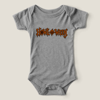 Howl-O-Ween Halloween Perrito Lindo Calabaza Bebé