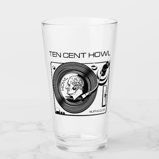 Howl Pint Glass (Anverso)