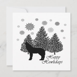 Howlidays Leopard Pattern Snow