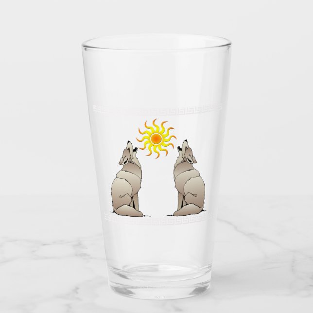 HOWLING COYOTES BAJO UN SOL DEL SUROESTE (Anverso)