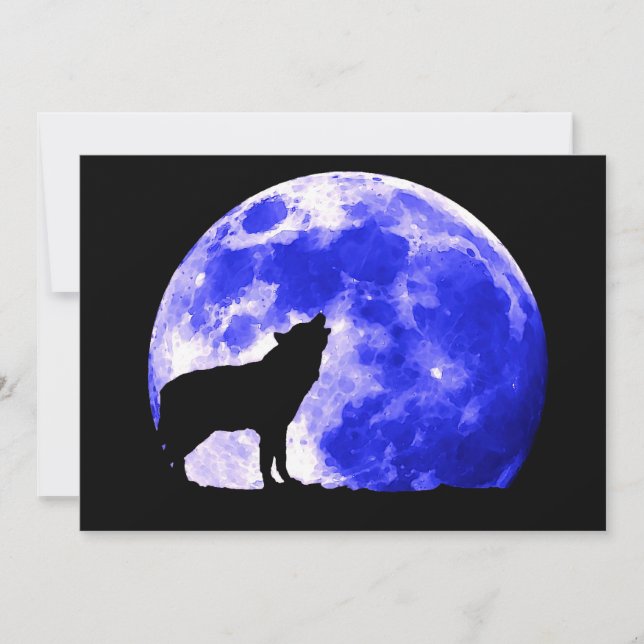 Howling Wolf por invitación de la luna (Anverso)