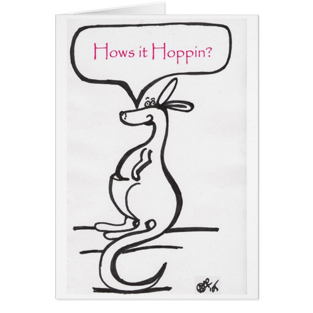 ¿Hows él Hoppin?  (1) versian (Frente)