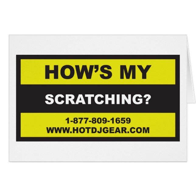 Hows mi rasguño (Anverso (Horizontal))