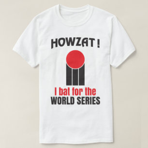 ¡Howzat! Camiseta retra de los años 70 de la serie