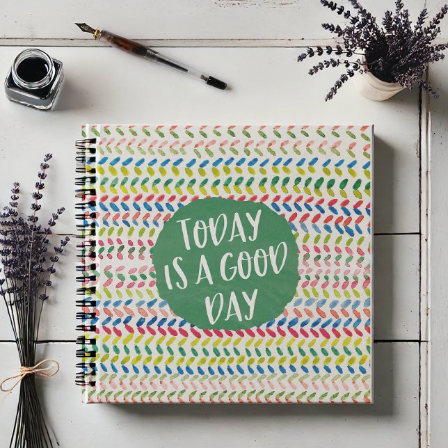 Hoy es un buen día diario (The gift for those who need a pick me up and some incentive to get going with the day.)