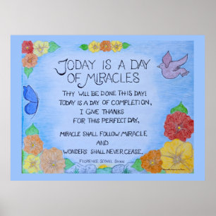 Hoy es un Día de Milagros - Arte de Pared