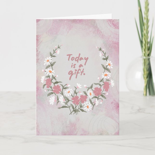 Hoy es una Tarjeta de Regalo (Anverso)