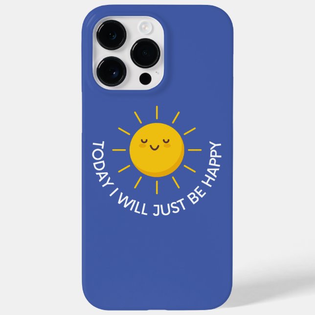 Hoy Estaré Feliz Funda De Iphone 14 (Reverso)