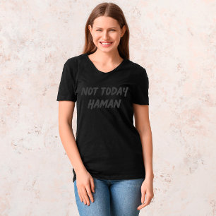 Hoy no es la camiseta de Haman Purim