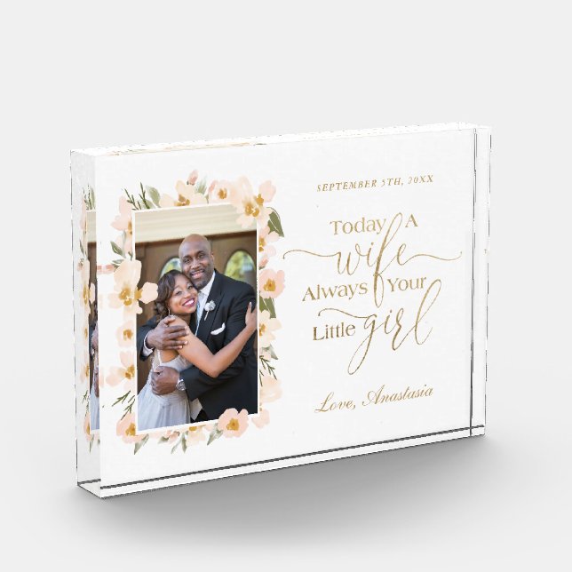 Hoy una mujer, siempre tu pequeña chica foto flora (Izquierda)