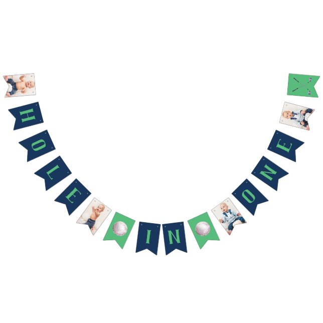 Hoyo de foto en un cartel de primer cumpleaños de  (Todo)