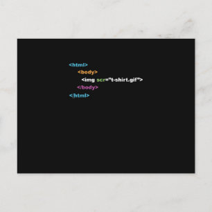 HTML divertido del código del programa de