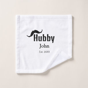 Hubby marido agregar nombre fecha año bigote simpl