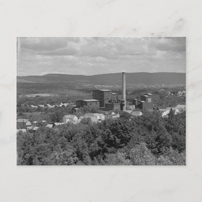 Huber Breaker Ashley Pa. Postal (Anverso)