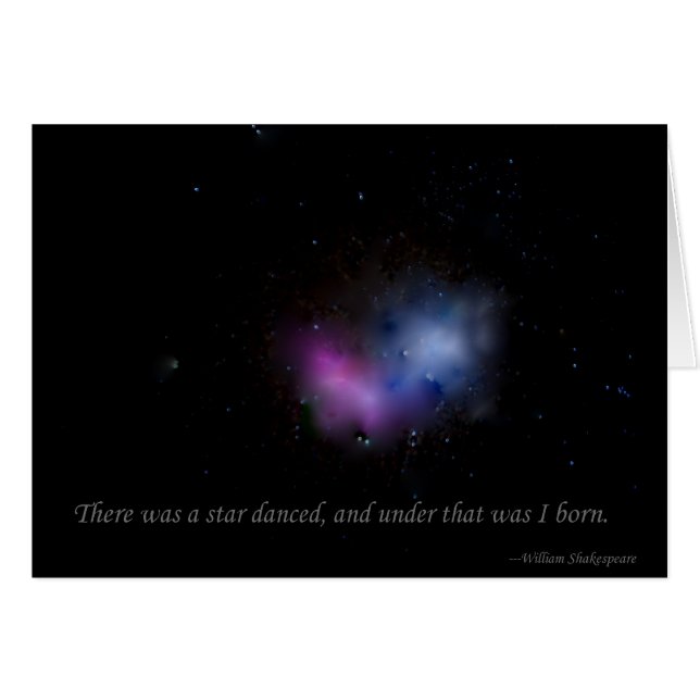 Hubo una estrella bailada (Anverso (Horizontal))