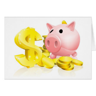 Hucha de la muestra de dólar