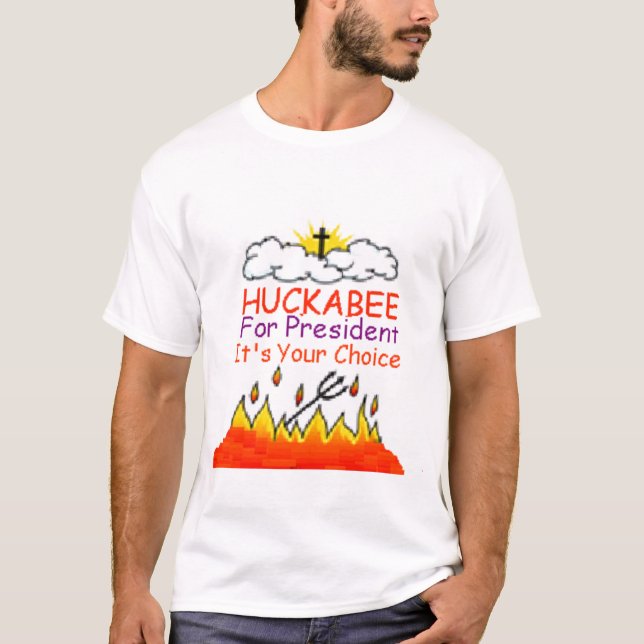 Huckabee es su camiseta bien escogida (Anverso)