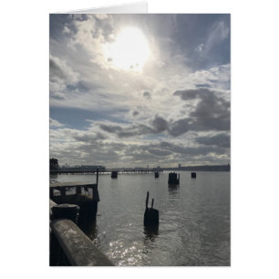 Hudson River Sun New York City Riverside Park NYC