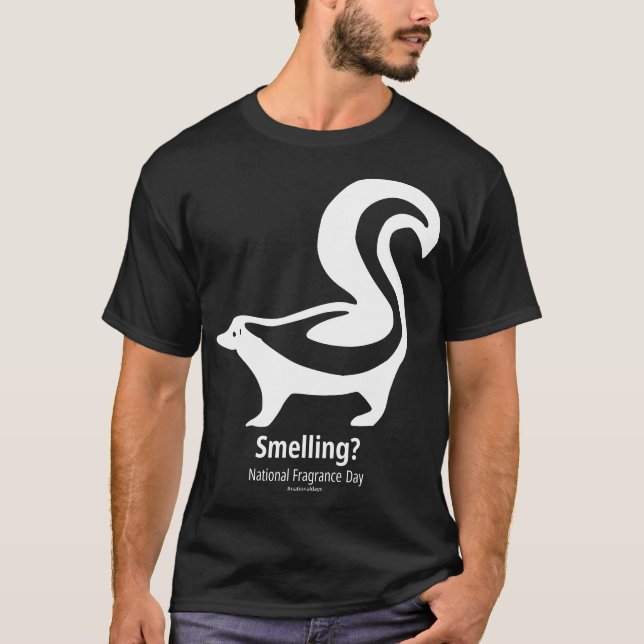 ¿Huele? Camiseta oscura (Anverso)