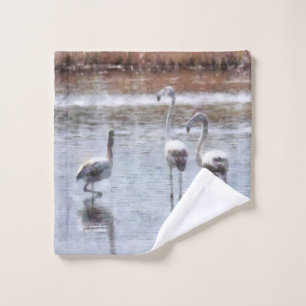 Huelga A Pose Flamingo Watercolor