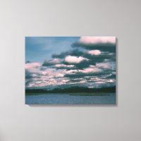Huella de arte de nubes acuáticas