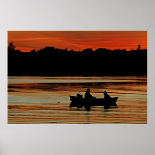 Huella de arte fino del hombre y el mejor amigo