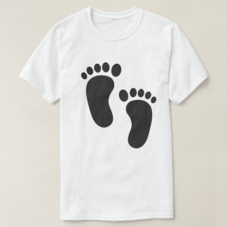 Huella de camisetas masculina