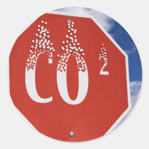 Huella de carbono de los pegatinas