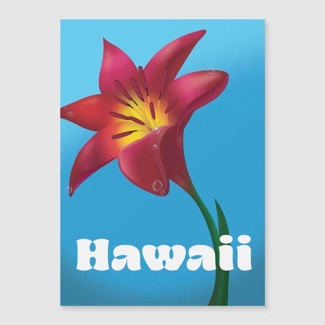 Huella de Hawaii Flower Travel (Anverso)