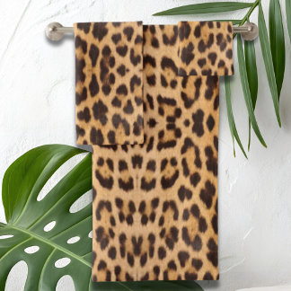 huella de leopardo de safari salvaje de moda girat