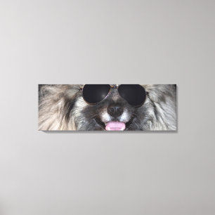 Huella de lienzo titulada "Easy Keesie Ryder"