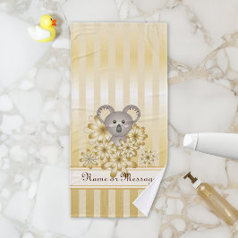 Huella de oro Bebé de Koala Niños