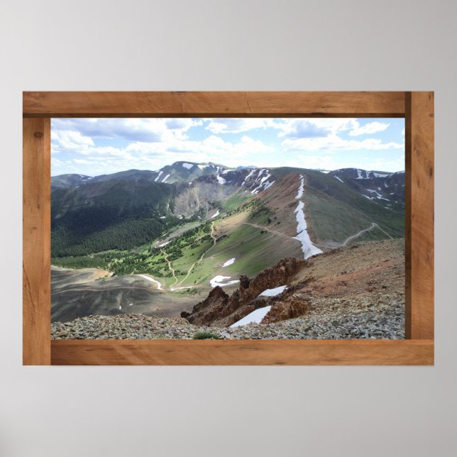 Huella de posters de Red Cone Colorado (Frente)