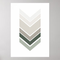 Huella gris abstracta. Arte mural geométrico moder