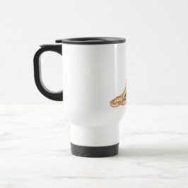 Huella impresa en taza de café y otros artículos p