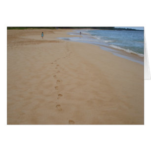 Huellas en la arena