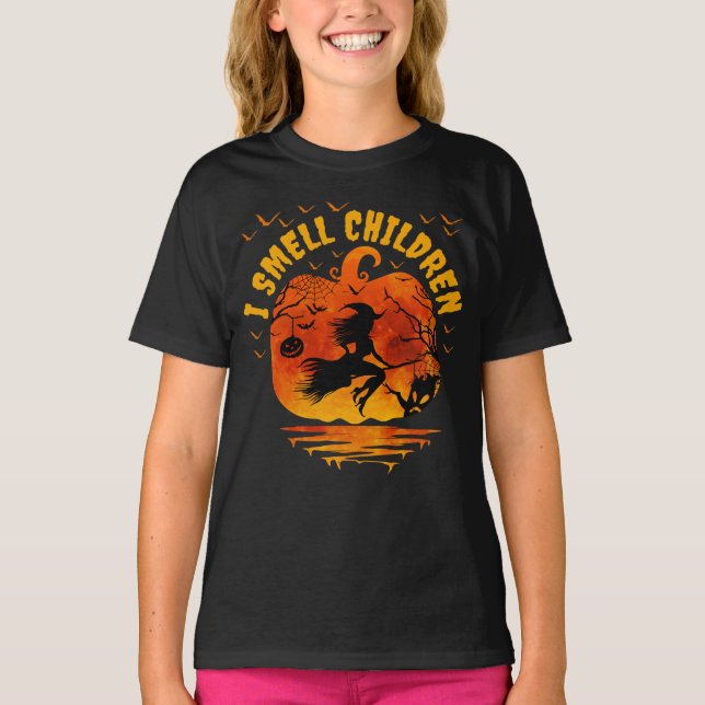 Huelo a niños Camiseta (Anverso)