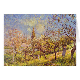 Huerta de Alfred Sisley en primavera