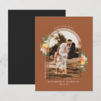 Huerto de cítricos elegante | Boho salvar la fecha