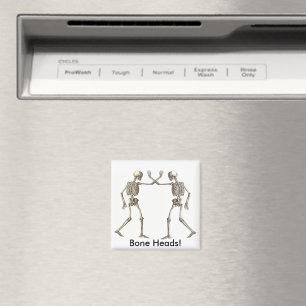 Hueso Cabeza Esqueletos Refrigerador imán