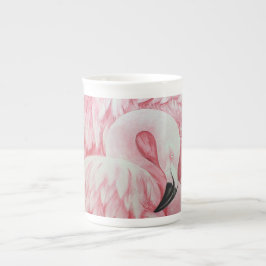 Hueso de Flamingo taza de China