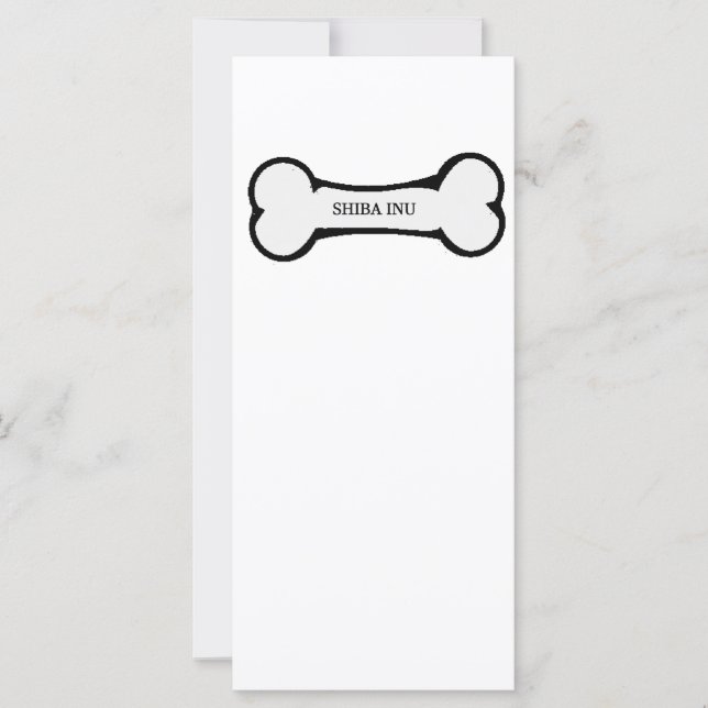 hueso de los perros shiba u (Anverso)