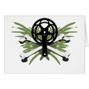 Huesos de Crankset - verde