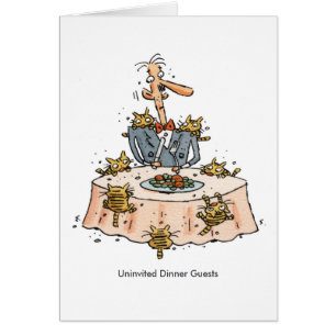 Huéspedes no convidadas de la cena