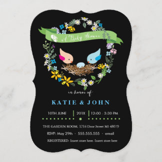 Huevo azul pequeño| Invitación de Boy Baby Shower