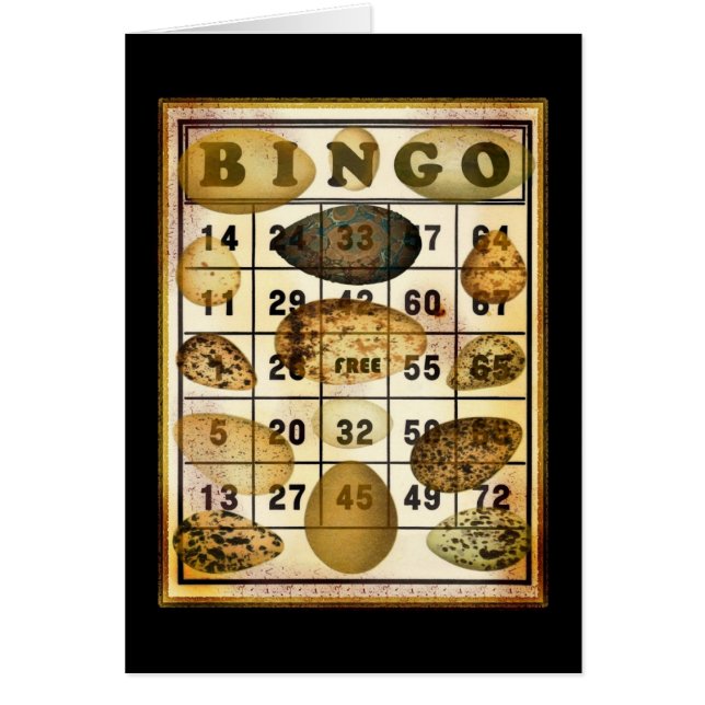 Huevo de Bingo (Frente)