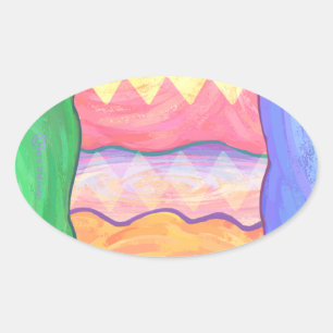 Huevo de Pascua 4 Pegatinas