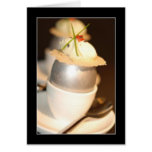 Huevo elegante de plata
